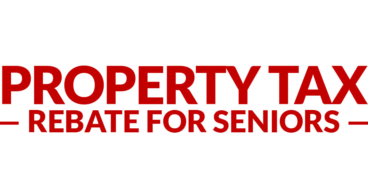 Property Tax Rebate for Seniors Ben Jessome
