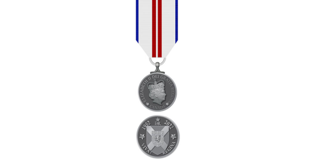 Platinum Jubilee medal